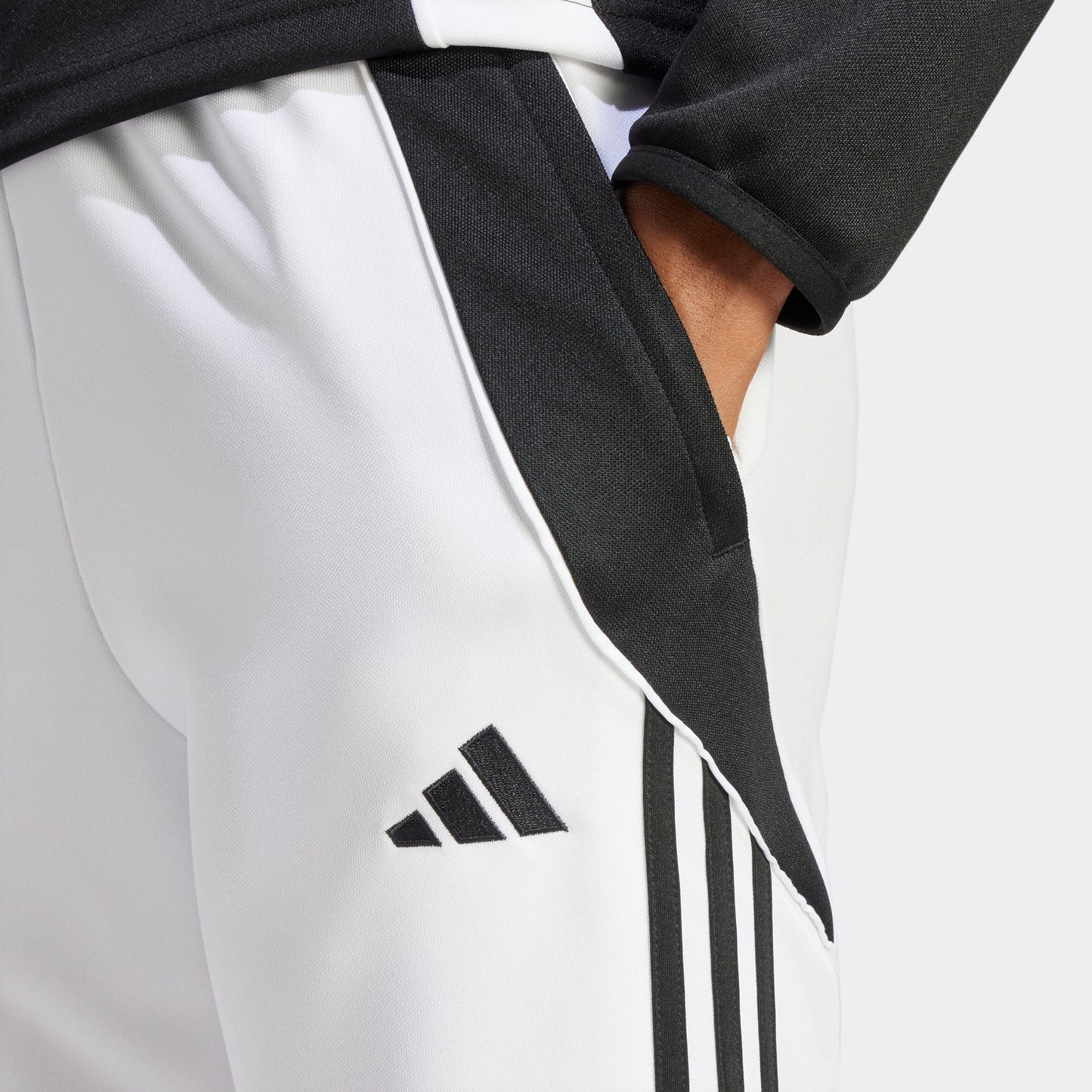 Tiro 24 Training Pants White/Black